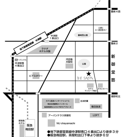 THE SALON MAP